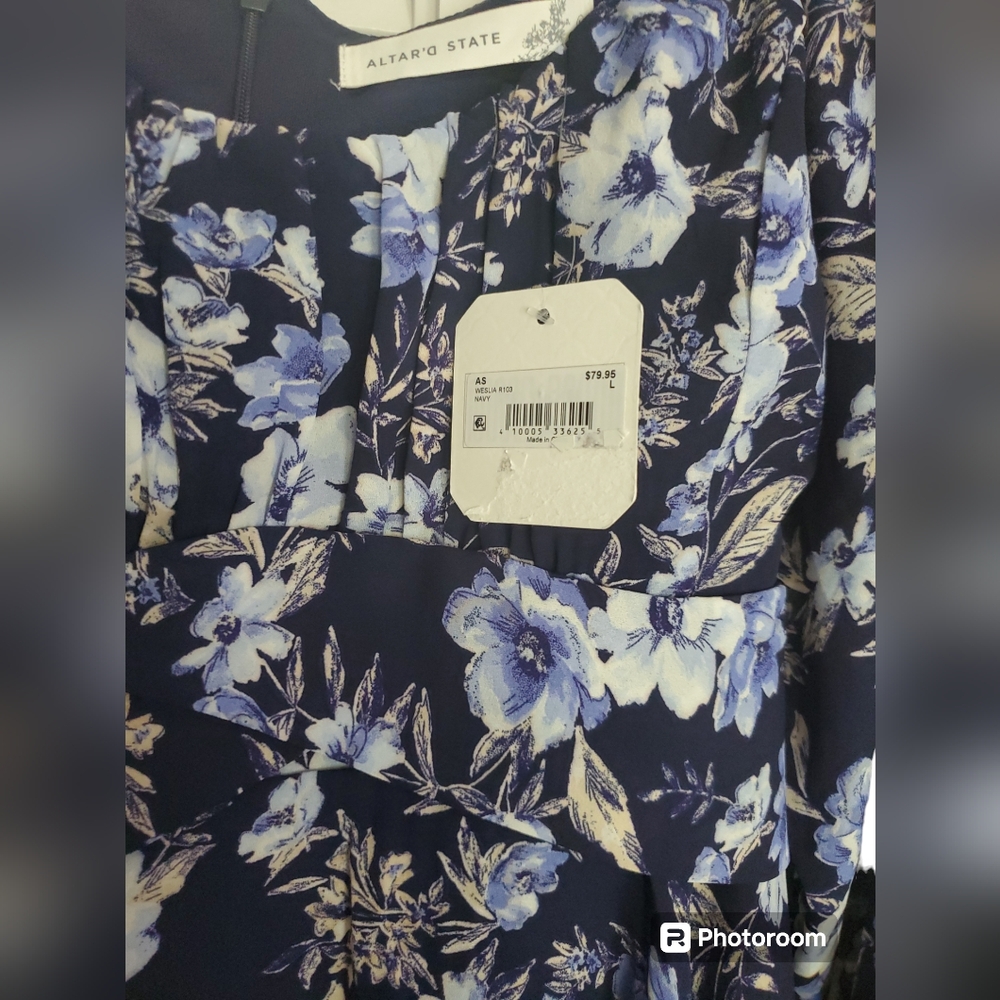 Altar'd State Ruffled Romper/Floral - Picture 8 of 13